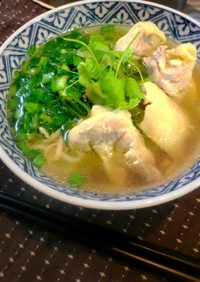 東南アジア風汁大豆麺
