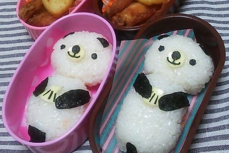 キャラ弁 簡単 ラッコちゃん弁当 レシピ 作り方 By みんころ クックパッド 簡単おいしいみんなのレシピが356万品