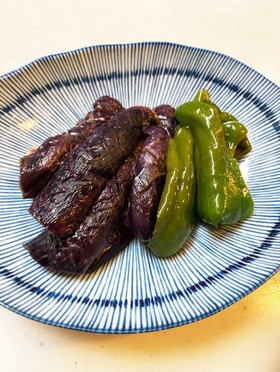 さっぱり*なすとピーマンの煮浸し