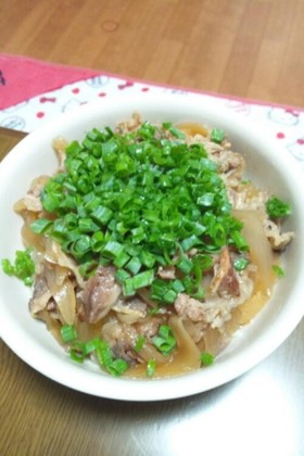 ★パル吉サン家の牛丼★