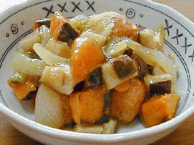 卯の花だんごの甘酢煮
