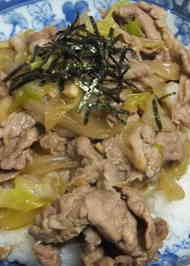 みんなが作ってる 豚こま切れ肉 キャベツ 玉ねぎ 丼のレシピ クックパッド 簡単おいしいみんなのレシピが354万品