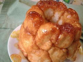 自家製モンキーブレッド キャラメルソース添え レシピ