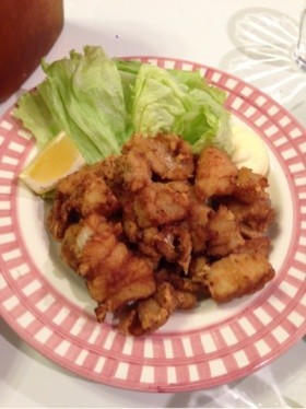 ヘルシー鱈の唐揚げ♪♪
