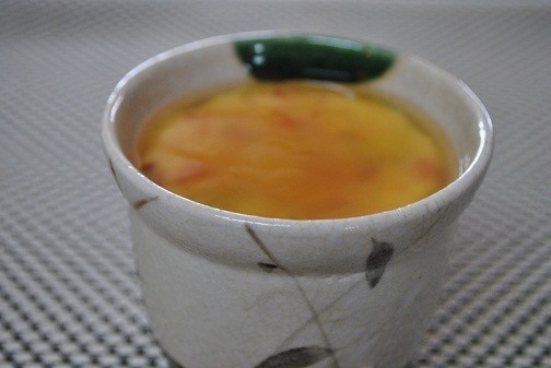 トマトの冷製茶碗蒸しの画像