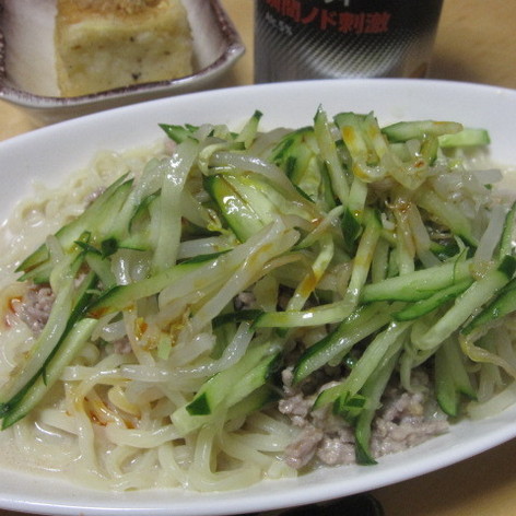 簡単冷やし坦々麺