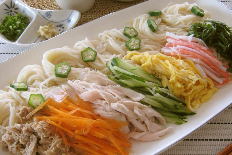 七夕そうめん レシピ 作り方 By なっち船長 クックパッド 簡単おいしいみんなのレシピが360万品