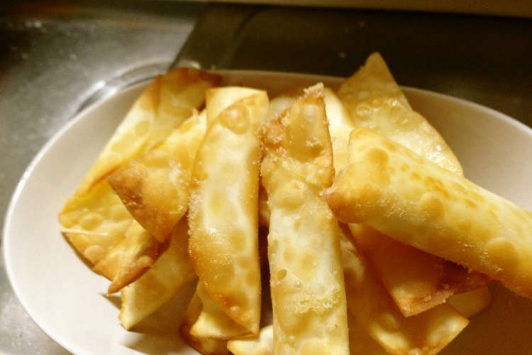 餃子の皮でパリパリチーズ揚げ レシピ 作り方 By June Panna クックパッド