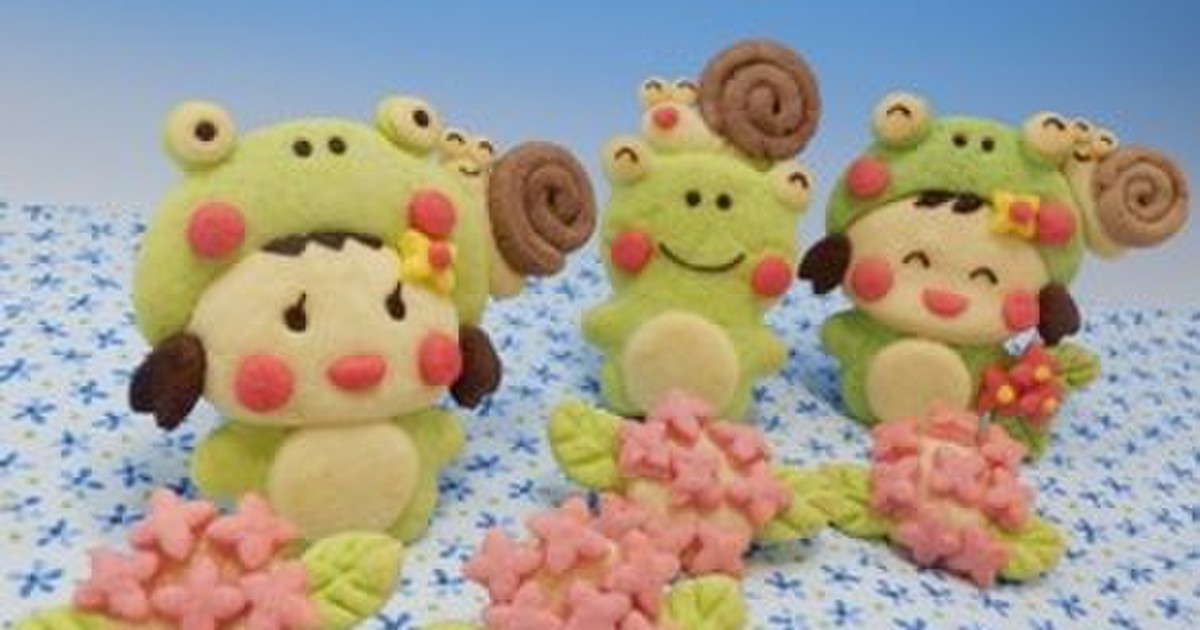 カエルのかぶりものクッキー レシピ 作り方 By ろーるくん クックパッド 簡単おいしいみんなのレシピが352万品