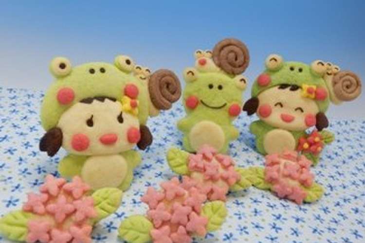 カエルのかぶりものクッキー レシピ 作り方 By ろーるくん クックパッド
