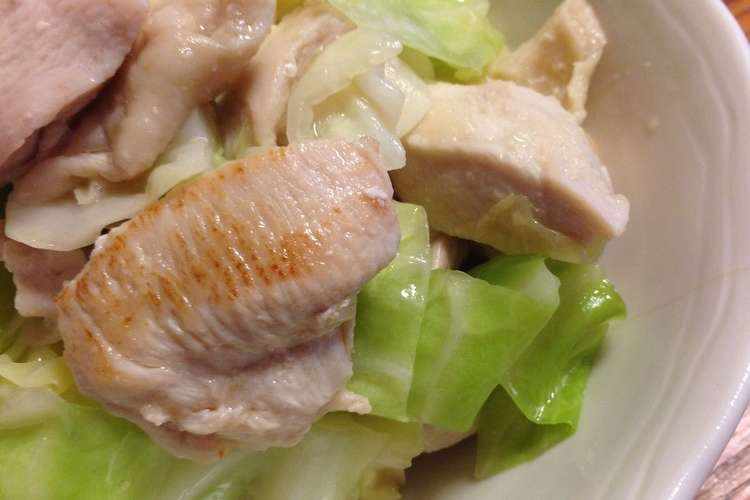 塩麹で鶏ムネとキャベツのフライパン蒸し レシピ 作り方 By Chyrrypie クックパッド 簡単おいしいみんなのレシピが357万品