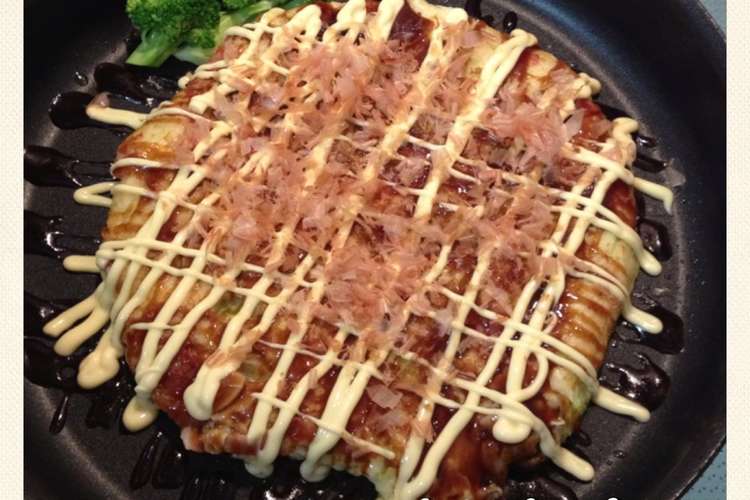 ふわっふわのお好み焼き風山芋鉄板 レシピ 作り方 By きなこ218 クックパッド 簡単おいしいみんなのレシピが352万品