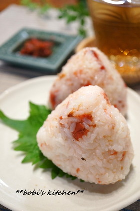 おばーばの*梅おかかおにぎり*
