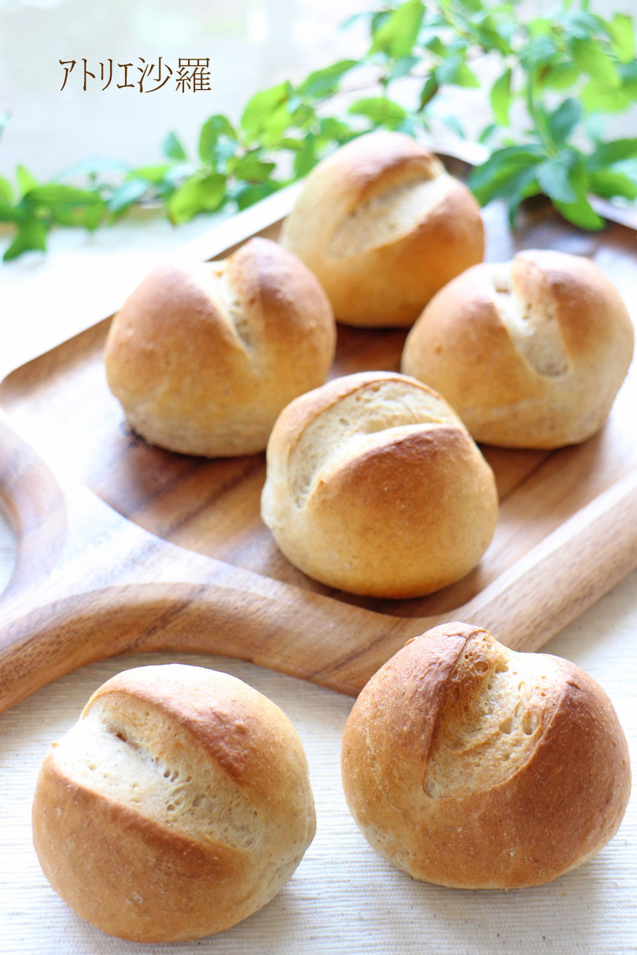ふんわり柔らか食べ易い✿ミルクライ麦パンの画像