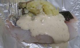 タラのホイル焼き