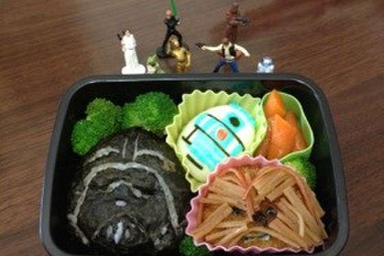 キャラ弁 スターウォーズ レシピ 作り方 By みらそまけこ クックパッド 簡単おいしいみんなのレシピが357万品