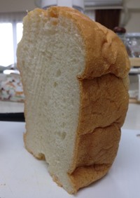 【HB】薄力粉50%ふんわりミルク食パン