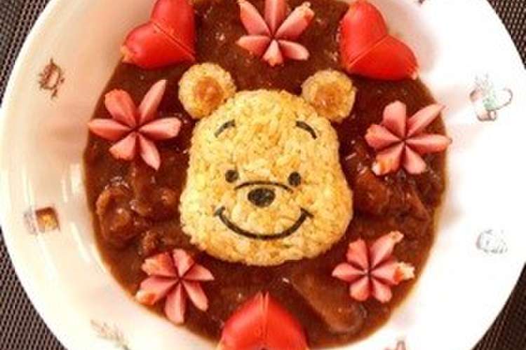 キャラカレー プーさん レシピ 作り方 By Hirorin クックパッド 簡単おいしいみんなのレシピが353万品