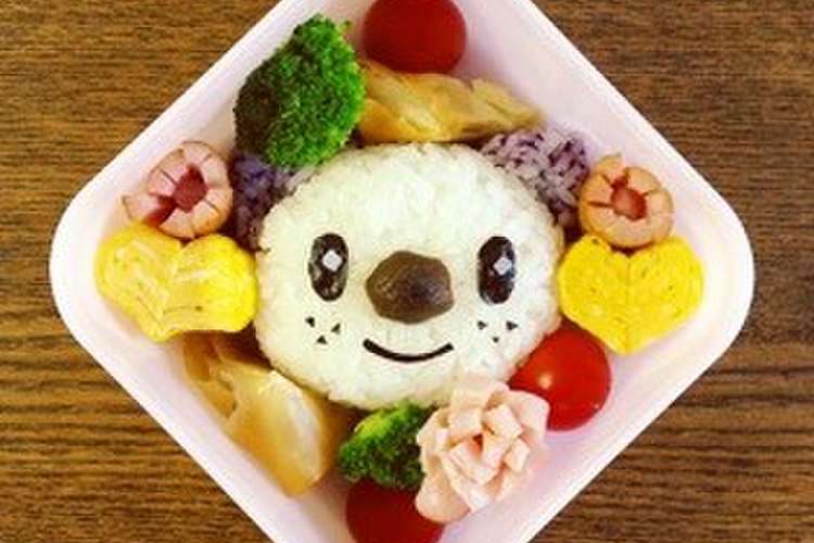 ポケモン ミジュマル弁当 レシピ 作り方 By けこけこ クックパッド