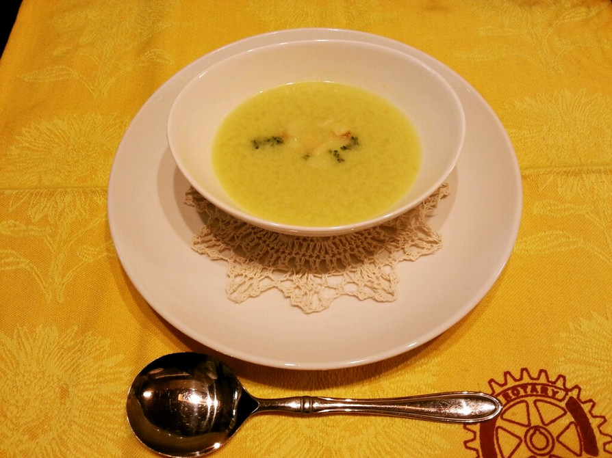とうもろこしのやさしいスープの画像