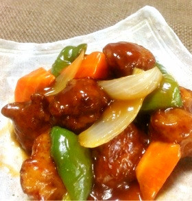 甘酢あんが美味しい♪♪酢豚(酢鶏)