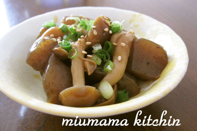 作り置き こんにゃくとしめじの甘辛煮 レシピ 作り方 By Strawcafe クックパッド 簡単おいしいみんなのレシピが352万品