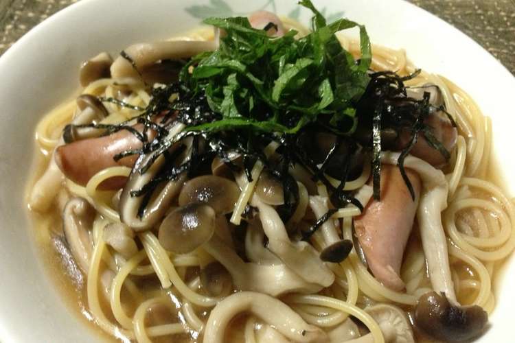 和風きのこスープパスタ 10分で簡単 レシピ 作り方 By Momoko312 クックパッド 簡単おいしいみんなのレシピが352万品