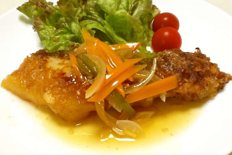 白身魚のあんかけ 給食の味 レシピ 作り方 By Mayshiy クックパッド 簡単おいしいみんなのレシピが352万品