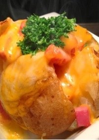 【簡単】ベイグドポテトチーズ＆ベーコン