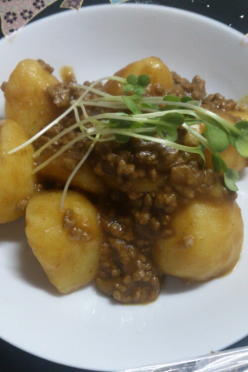 エンドウ豆の新じゃがカレー レシピ