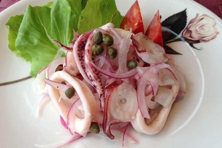 シュガーカットでイカ・タコのマリネ レシピ・作り方 By 金太郎丸 【クックパッド】 簡単おいしいみんなのレシピが363万品