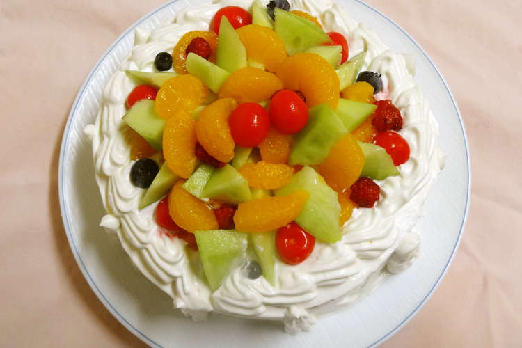 メロンたっぷり6月のバースデーケーキ レシピ 作り方 By Sachieママ クックパッド 簡単おいしいみんなのレシピが360万品