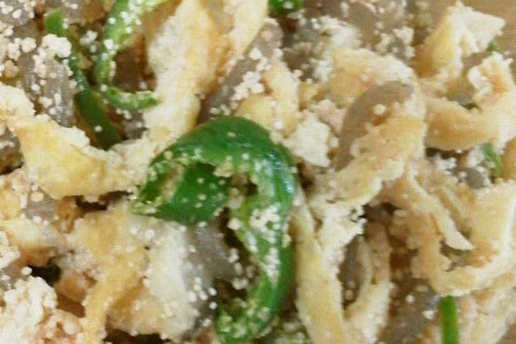 油揚げと糸こんのたらこ炒り レシピ 作り方 By かりあん クックパッド 簡単おいしいみんなのレシピが355万品