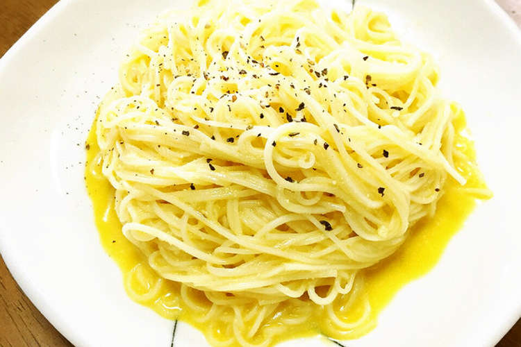 混ぜるだけ カルボナーラみたいな素麺 レシピ 作り方 By Yukiki クックパッド 簡単おいしいみんなのレシピが374万品