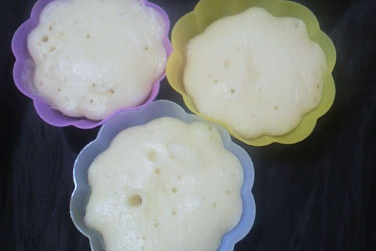 レンジでふわふわ簡単むしぱん 離乳食 レシピ 作り方 By カヤコ クックパッド 簡単おいしいみんなのレシピが361万品