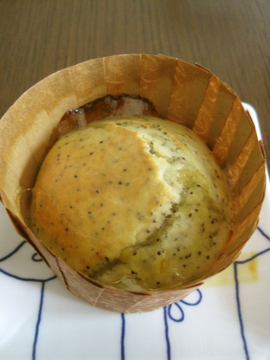 オレンジレモンポピーシードマフィンのレシピ