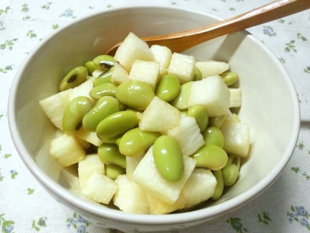 ✿青大豆と長芋の和え物✿の画像