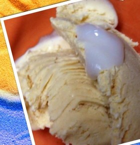 簡単もむだけ♪低糖質の濃厚バニラアイス