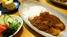 特製★牛すじカレー★圧力鍋