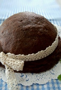 チョコミントの帽子パン