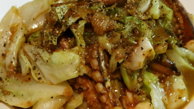 汁も飲みたい イカわたキャベツ炒め レシピ 作り方 By ともたろうげんき クックパッド 簡単おいしいみんなのレシピが353万品