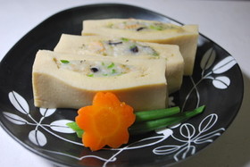 10分簡単♪ すり身入り高野豆腐の煮物