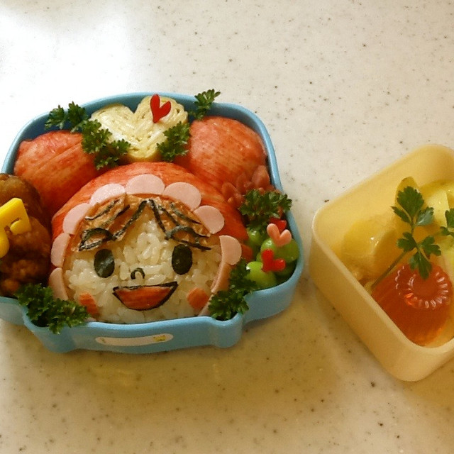 赤ちゃんまんのキャラ弁 レシピ 作り方 By あそりママ クックパッド 簡単おいしいみんなのレシピが373万品