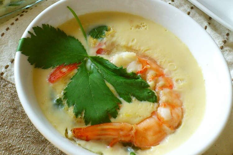 蒸し器なしで簡単 フライパンで茶碗蒸し レシピ 作り方 By ポテチ犬 クックパッド 簡単おいしいみんなのレシピが358万品