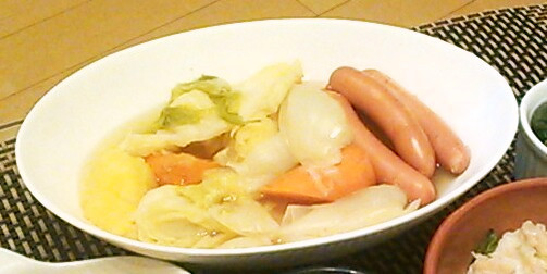 優しい味★圧力鍋で野菜たっぷりポトフの画像