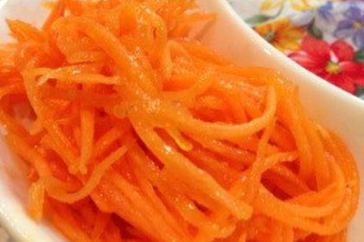 人参1本あったら人参マリネ レシピ 作り方 By みほみほまま クックパッド 簡単おいしいみんなのレシピが354万品