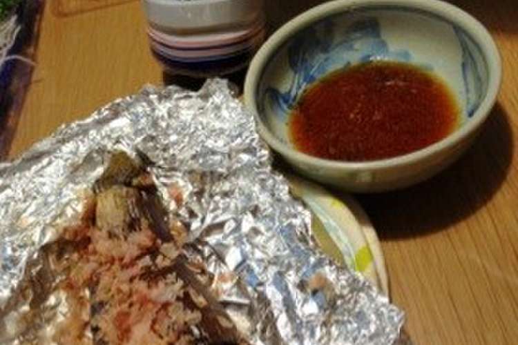 ガスコンロのグリルで焼きナス レシピ 作り方 By もちまっきー クックパッド 簡単おいしいみんなのレシピが360万品