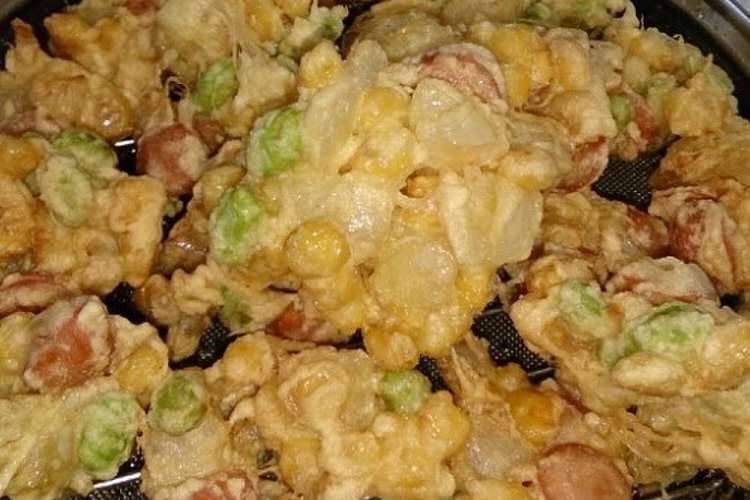 ウインナーのフリッター かき揚げ レシピ 作り方 By てきとー主婦 クックパッド 簡単おいしいみんなのレシピが359万品