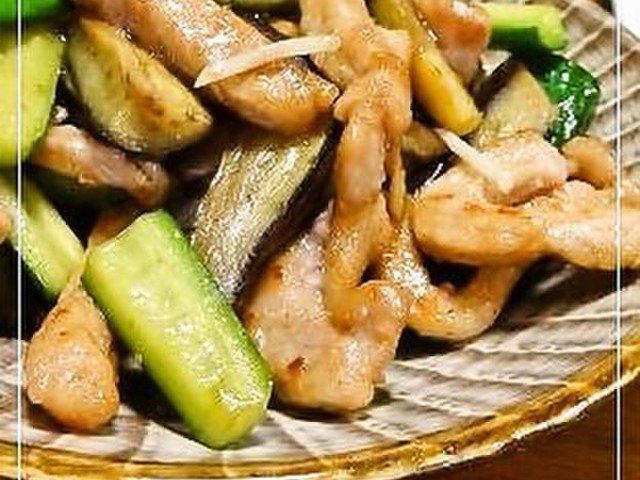 茄子 胡瓜 豚の中華炒め レシピ 作り方 By みどふぁどベシ クックパッド 簡単おいしいみんなのレシピが359万品 茄子 胡瓜 豚の中華炒め レシピ 作り方 By みどふぁどベシ クックパッド 簡単おいしいみんなのレシピが359万品