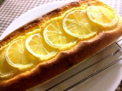 簡単☆バターなしのレモンパウンドケーキの写真